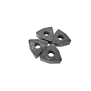 Wnmg 080408 phủ bê tông Carbide <span class=keywords><strong>CNC</strong></span> biến công cụ chèn tùy chỉnh OEM hỗ trợ cho hoàn thiện nhôm - Product Image 1