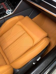 Cojines de asiento de coche de negocios de lujo personalizados 2017-2024 para <span class=keywords><strong>Audi</strong></span> A4/A6/Q3/Q5 Alcantara fundas de asiento para todas las estaciones gris - Product Image 4