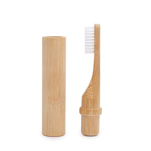 Morbido di bambù spazzolino da denti per bambini eco-friendly usa e getta con setole <span class=keywords><strong>Bio</strong></span>- Nylon uso a casa - Product Image 2
