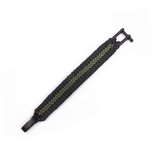 <span class=keywords><strong>Bracelet</strong></span> en <span class=keywords><strong>paracorde</strong></span> personnalisé Baiyuheng avec sifflet intégré – Fabricant de bracelets en <span class=keywords><strong>paracorde</strong></span> - Product Image 1
