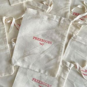 Factory Price Cotton Jewelry Packaging Pouch Natural Cotton Fabric <b>Dust</b> Pouch Recyclable Cotton Muslin Drawstring <b>Bag</b> - Product Image 2