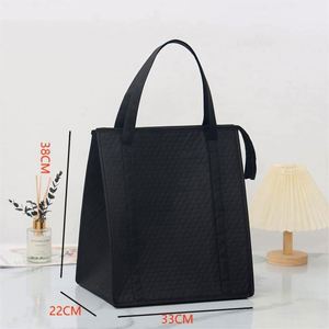 Sac isotherme triangulaire non tissé épais personnalisé à bas prix avec logo, sac isotherme non tissé en aluminium - Product Image 2