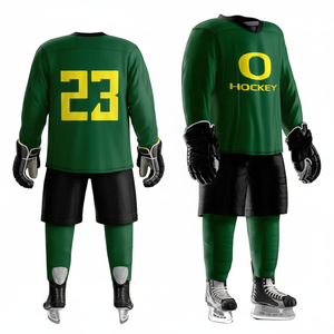 Nouvelle arrivée vêtements de sport personnalisés garçons maillots uniformes prix raisonnable meilleure vente uniforme de hockey sur glace - Product Image 1