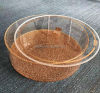 LOGO personnalisé et taille cadeaux juifs Lucite Matzah Pessah Matzah Flip Box