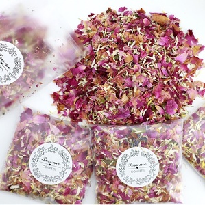 Coriandoli per Matrimonio, Petali di Fiori Secchi, Coriandoli Naturali Biodegradabili di Petali di Rosa per Decorazione Tavoli Nuziali - Product Image 3