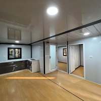 Maison en panneaux sandwich extensibles de qualité export, écoénergétique, taille personnalisée, installation rapide, pour bureau/école/atelier