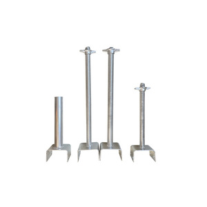 Vérins de coffrage à vis en acier galvanisé, type fixe, haute résistance, pour échafaudages et construction, directement de l'usine - Product Image 1