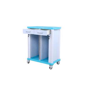 Hochey équipement hospitalier médical ABS dossier <span class=keywords><strong>patient</strong></span> cas historique support de tableau chariot fichiers de stockage Casebook chariot en vente - Product Image 6