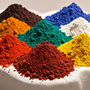 Pigments d'oxyde de fer de qualité industrielle certifiés RoHS pour matériaux de construction et pigments de revêtement à base d'eau - Product Image 1