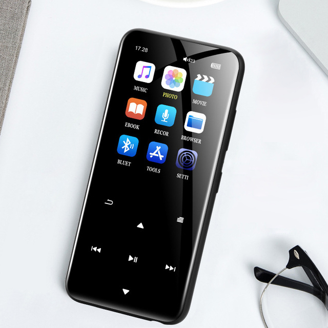 2.4 Inch TFT Color Screen AVI Video Playing FM Radio Voice Recording 16GB Sports Wireless MP3 MP4 Music Player