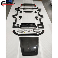 G CLASS W464 W463A G63 WIDE STAR BODYKIT 2018-2023 SEC CARBON HOOD FENDER SPOILER DIFFUSER WANTS W464 ROCK AUTO PARTS