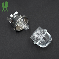 Support de lampe de four personnalisé haute température ignifuge 25W E14 support de lampe en stéatite base de prise pour accessoires d'appareils