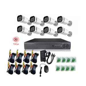 Kit XVR AHD 4CH/8CH 2MP 1080P HD avec vision nocturne infrarouge, système de surveillance CCTV avec capteur CMOS, utilisation intérieure/extérieure - Product Image 1