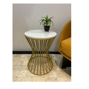 Contemporary Metal Coffee <b>Table</b> with Metal Top Heavy Duty Steel Frame Custom Color Living Room Center <b>Table</b> Furniture - Product Image 3