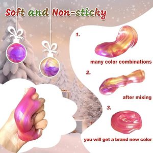 Wholesale Galaxy <b>Slime</b> Ball Set, Colorful Stretchy Glitter <b>Slime</b> Toys for Kids Party Gifts, OEM Sensory Play <b>Kit</b> for Wholesale - Product Image 5