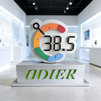 Panneau publicitaire LED en acrylique/métal personnalisable en usine, étanche IP65, avec conception gratuite, panneau 3D pour décoration intérieure/extérieure