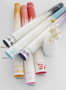 กระดาษห่อดอกไม้ลายปะการังกันน้ำ OPP วัสดุตกแต่งดอกไม้ร้านดอกไม้ - Product Image 2