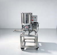 Machine manuelle de formage de galettes de viande, équipement de portionnement de feuilles de samosa, machine à galettes de burger en acier inoxydable pour la transformation alimentaire