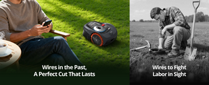 Navimow I110n Inalámbrico, Batería de 5.1ah, 1/4 Acre, RTK+Vision AI, Navegación GPS, Control por Aplicación, IP66 Impermeable, Corte de Césped Automático - Product Image 3