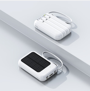 Banco de Energía Solar de 10W con Entrada y Salida Tipo C, Batería Portátil con Panel Solar para Cargar Teléfonos Móviles - Product Image 6