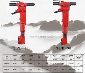 Martelo Pneumático Portátil TPB-40 para Quebra de Rocha, Martelo de Ar para Mineração - Product Image 6