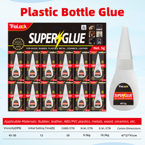 Adhesivo de Cianoacrilato Multiusos, Superpegamento de Secado Rápido e Instantáneo para Metal, Plástico, <span class=keywords><strong>Madera</strong></span>, Cerámica, etc. - Product Image 2