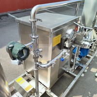 Mini pasteurisateur 100L 200L 300L 500L 1000 litres jus de fruits lait pasteurisateur De leche petite machine de pasteurisation d'oeufs