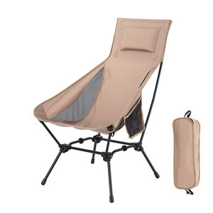 In Stock Hot Selling Camping Portable Ultra <b>Light</b> Backpacking Moon Chair Compact Portable Outdoor <b>Lounge</b> Chair With Pillow - Product Image 1