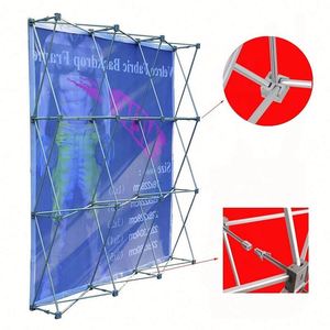 Custom Design Exhibition Wall Pop up Booth <b>Stand</b> Trade Show Display Campaign Portable Banner Display <b>Backdrop</b> - Product Image 2