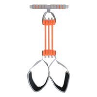 Entrenador Abdominal, Expansor de Cuerpo Completo para Fisicoculturismo, Banda de Resistencia con Pedales para el Hogar, Cuerda de Ejercicio con Asas, Equipo de Asistencia para Abdominales