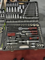 Ensemble de clés à douilles professionnelles pour réparation automobile, 202 pièces, kit d'outils combinés multi-usages, tournevis, Herramientas, autres outils