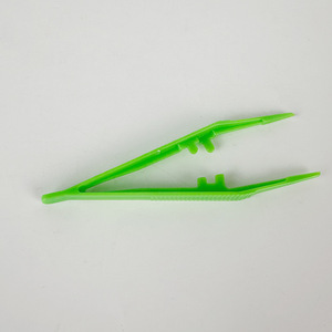 Pinzas dentales desechables puntiagudas de 13 cm, de plástico estéril, para cambio de apósitos, uso médico, azul, amarillo, verde, transparente - Product Image 3
