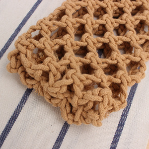 Monedero de teléfono celular tejido de cuerda de algodón lindo de moda para <span class=keywords><strong>todos</strong></span> <span class=keywords><strong>los</strong></span> <span class=keywords><strong>modelos</strong></span> de <span class=keywords><strong>teléfonos</strong></span> niñas bolso de teléfono cruzado para teléfono inteligente - Product Image 2