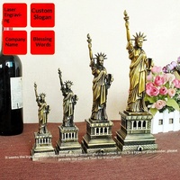 Oferta Especial: Artesanías Metálicas, Recuerdos de Viaje de EE. UU. Galvanizados, Modelo de la Estatua de la Libertad, Adornos, Regalos Hechos en China, Varios Tamaños