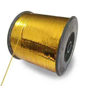 1/32 25u Anti-UV High Color Fastness M-Type Lurex Metallic Gold Yarn