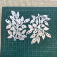 Nouveau moule de découpe DIY en acier au carbone pour cadre de feuille, design ajouré, article artisanal transfrontalier, Chine