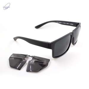 نظارات أمان معتمدة من Fuyuanda <span class=keywords><strong>ANSI</strong></span> <span class=keywords><strong>Z87.1</strong></span> مع دروع جانبية قابلة للإزالة ضد الضباب مع عدسة كمبيوتر لحماية العين - Product Image 2