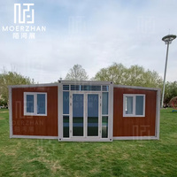 Maison Conteneur 3 Chambres Une Salle de Bain Luxe 20 40ft Maisons Conteneurs Pliables Préfabriquées à Vendre