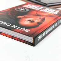 Impression de livres reliés personnalisés en usine, livres reliés avec estampage à chaud
