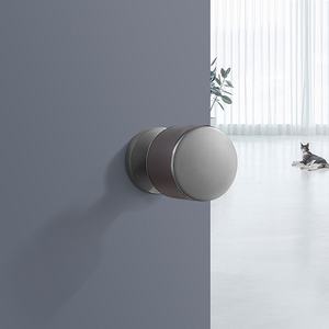 Poignée de porte mécanique en alliage de zinc à simple face sans clé moderne, serrure dissimulée pour appartement, cuisine, chambre à coucher, intérieur, salle de bain - Product Image 3