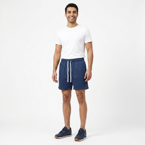 Pantalones cortos de malla de baloncesto de poliéster 100% para hombre al por mayor, pantalones cortos deportivos para correr con estampado personalizado de secado rápido, pantalones cortos negros, envío DDP - Product Image 1