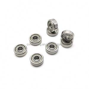Roulement à billes haute vitesse 605zz 5x14x5mm Faible bruit 605z pour instruments de précision 5mm ZV3 Roulement lubrifié à la graisse - Product Image 5