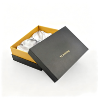 Boîtes rigides à col rigide pour emballage de bougies cadeaux, robustes, 2 pièces