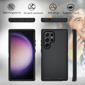 Funda Protectora para Teléfono 3 en 1 Resistente a Golpes de 360 Grados para <span class=keywords><strong>Samsung</strong></span> <span class=keywords><strong>Galaxy</strong></span> S25 Ultra S25 FE S24 <span class=keywords><strong>Plus</strong></span> S23 - Product Image 4