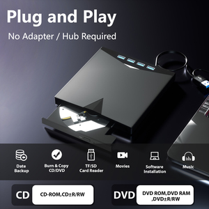 Lecteur <span class=keywords><strong>de</strong></span> <span class=keywords><strong>CD</strong></span>/DVD externe portable USB 3.0 7 en 1 pour ordinateur portable/ordinateur <span class=keywords><strong>de</strong></span> bureau Windows 11/10/8/7 Linux Mac OS Lecteur DVD pour ordinateur - Product Image 3