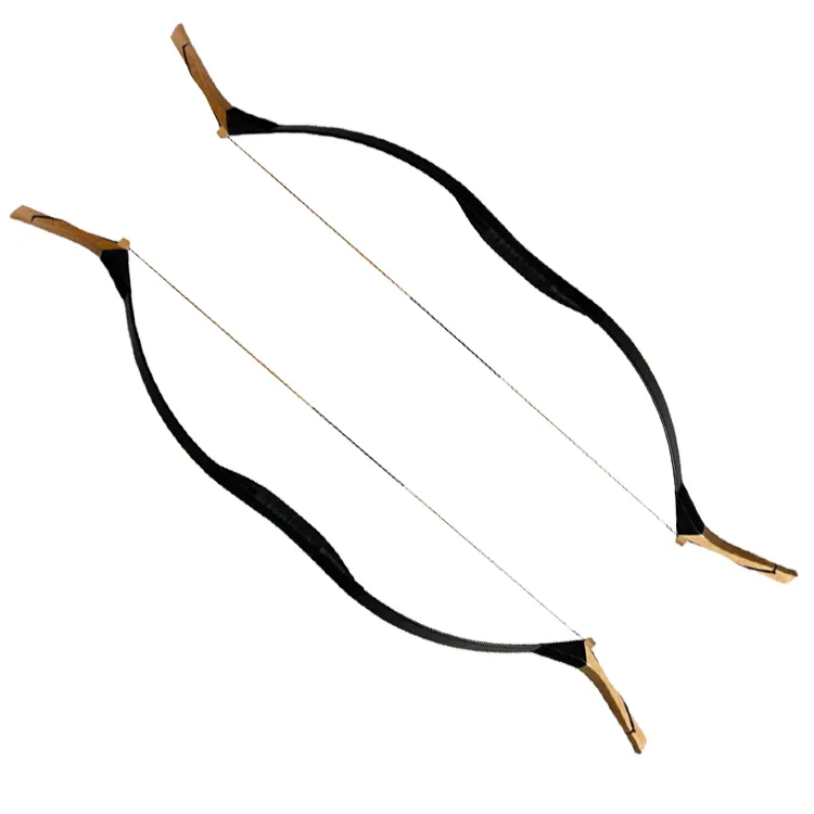 Hi Top Longbow Traditional Wood Long Bow Traditional Archary Horse Bow Recurve Professional Hunting Bow And Arrow Set For Adults