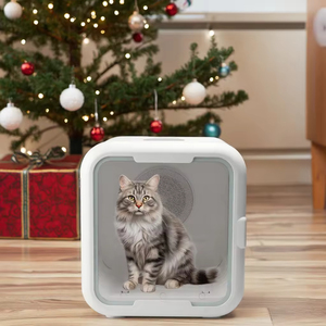 Volledig Automatische Grote Huisdierdroger Badmachine met Vierkante Droger Honden/Katten Verzorgingskammen Waterblazer - Gemaakt van Duurzaam Plastic - Product Image 2