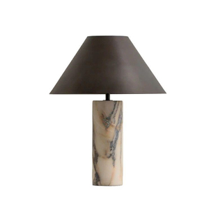 Đèn bàn đá cẩm thạch Ý hiện đại dành cho phòng khách, phòng ngủ, khách sạn hoặc văn phòng, đèn ngủ sang trọng sử dụng điện AC - Product Image 6