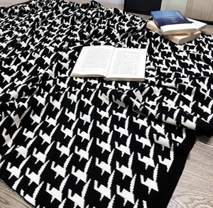 100% Cotton Knitted Throw <strong>Blanket</strong> Patterns Decorative Woven <strong>Blanket</strong> Lightweight and Soft Cozy Geometric <strong>Woolen</strong> Solid 1250g/pc,1 - Product Image 6