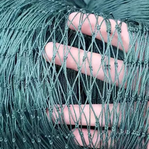 Filets de pêche <span class=keywords><strong>en</strong></span> polyéthylène multifilament à double nœud, résistants à la corrosion et aux déchirures, pour l'extérieur – Meilleur prix direct usine - Product Image 5